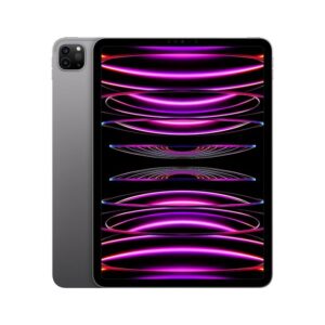 apple ipad pro 11 inch (m5): ultra retina xdr display, 256gb, landscape 12mp front camera/12mp back camera, lidar scanner, wi fi 7 with apple n1, face id, all day battery life — silver